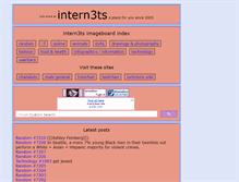 Tablet Screenshot of intern3ts.com